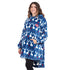 Snuggs Blanket Hoodie Dark blue Christmas